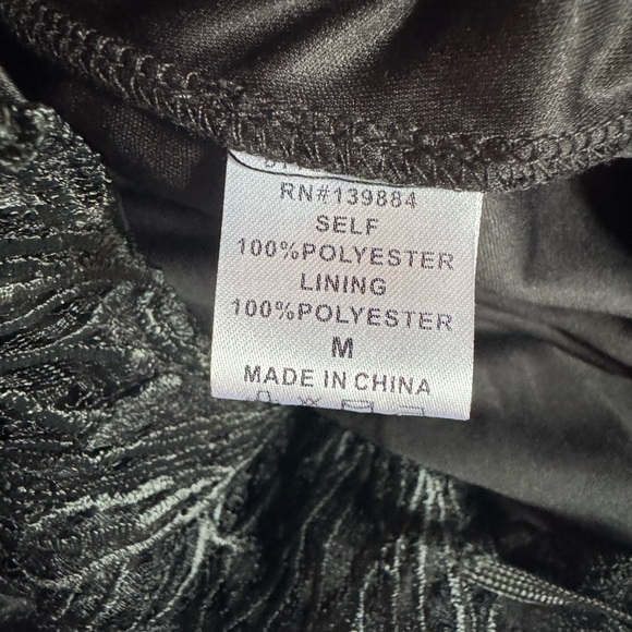 Fashion Nova Black Embroidered Romper - Picture 4 of 7